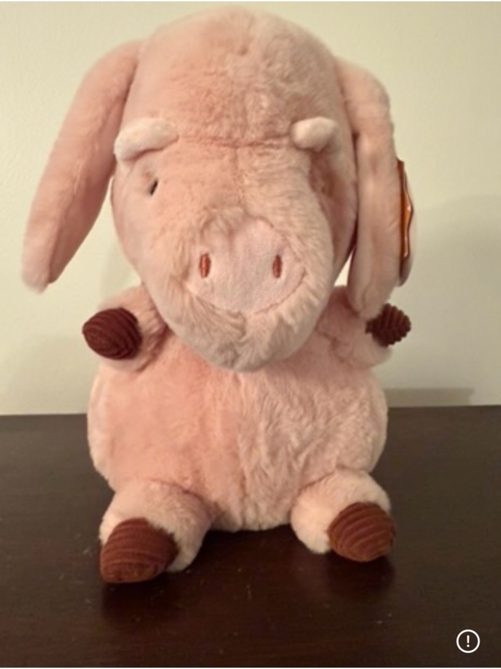 NEW Giggle Scape Pig Plush Stuffed Animal Soft Features Baby Toy 12"